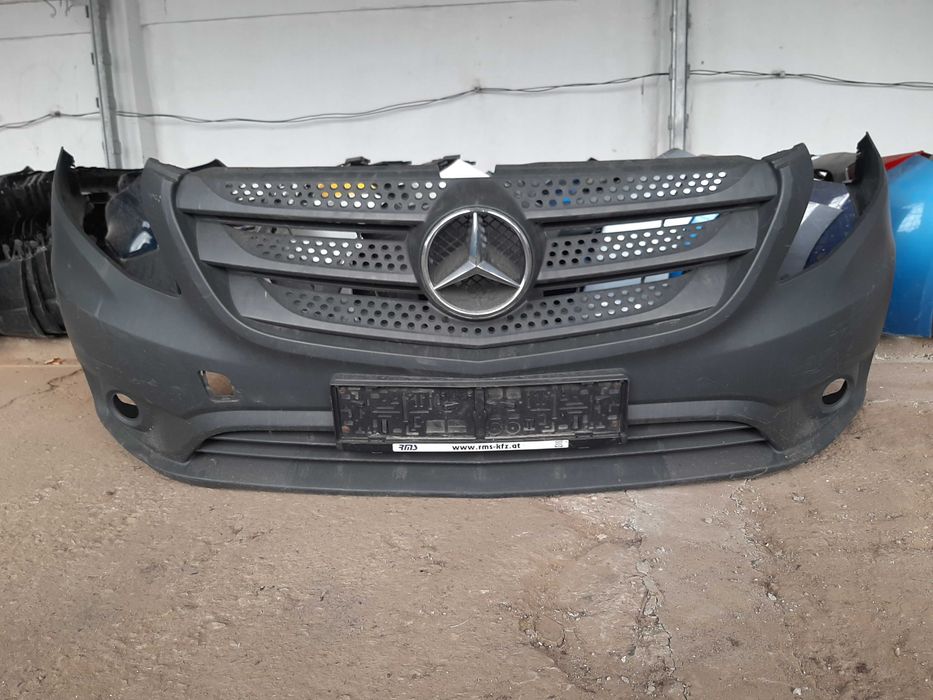Предна броня за Mercedes Vito Мерцедес Вито 2014-2018г 3бр