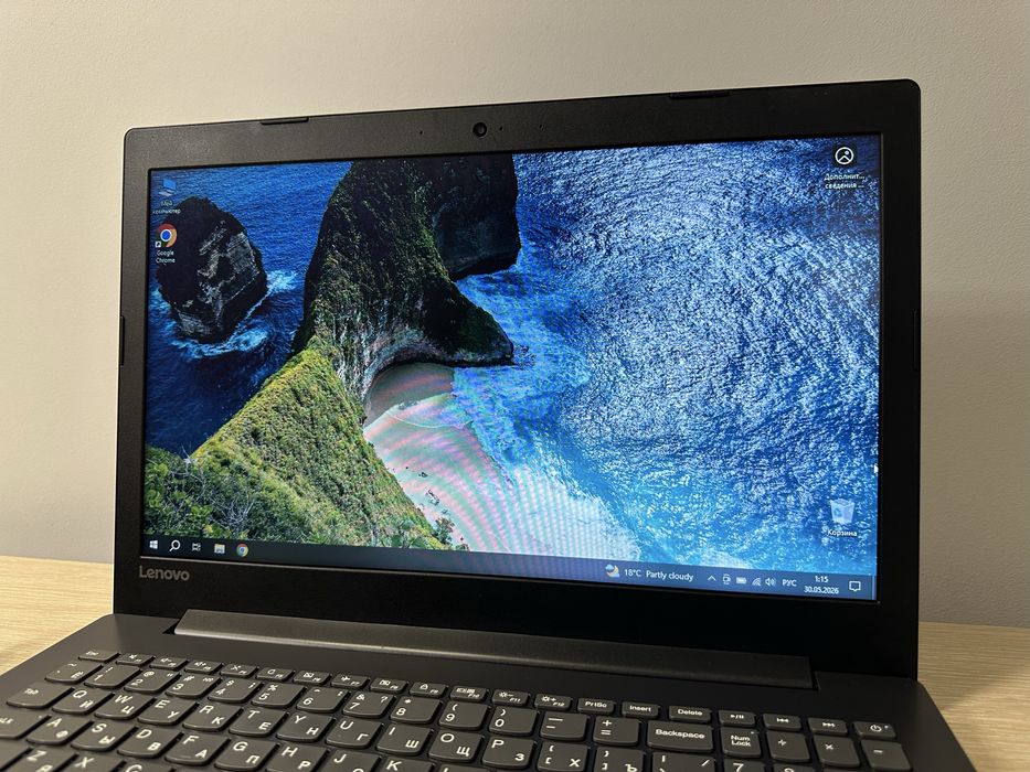 Ноутбук Lenovo intel, 8GB, SSD 256GB, 2 видеокарты
