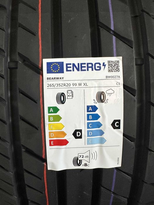 Летен Спорт Пакет Bearway 265/35R20 295/30R20  2653520  2953020
