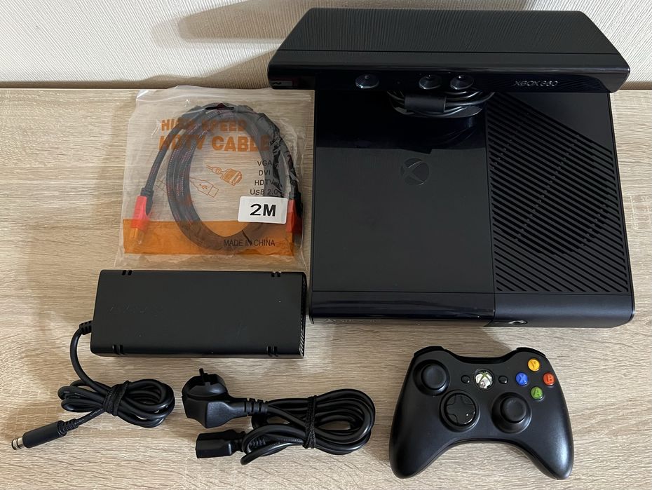Xbox 360E + игры прошитый