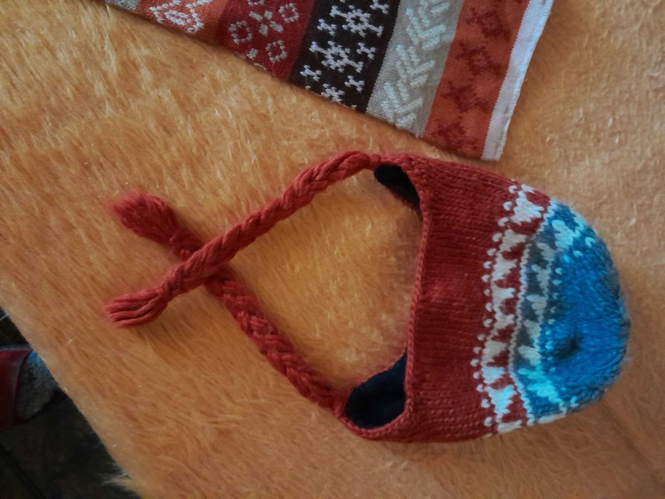 Комплект шапка и шал