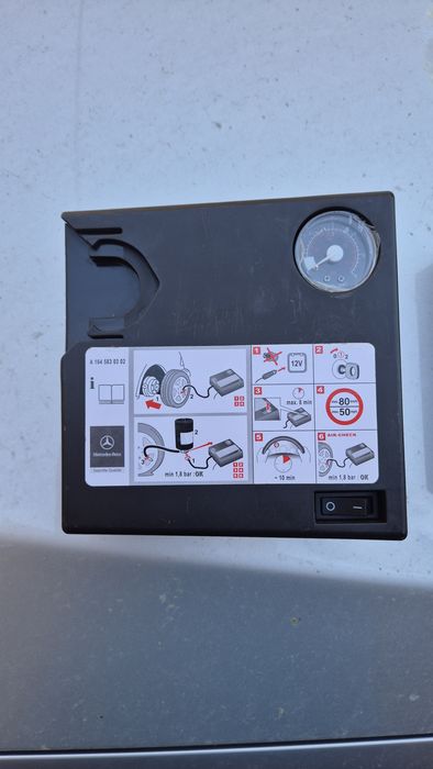 Нов Оригинален Компресор /ПОМПА/Мерцедес  за гуми 180w