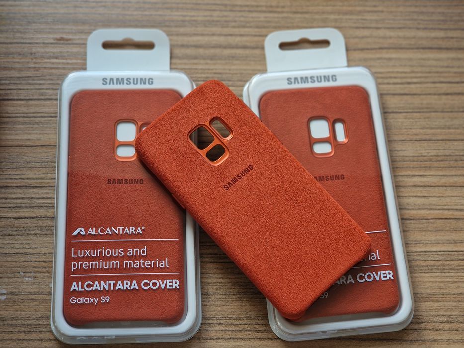 Husa Alcantara Originala Samsung Galaxy S9! Noua!Oferta