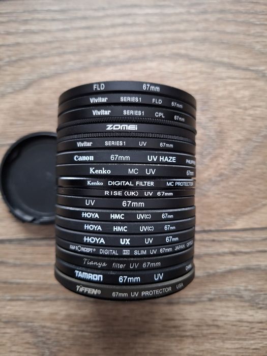 Filtre UV, ND, CPL -- 49,52,58,62, 67, 72, 95 mm
