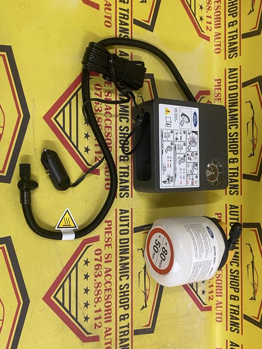 Kit pana compresor auto umflat roti OE Ford neutilizat kit pana 12V120