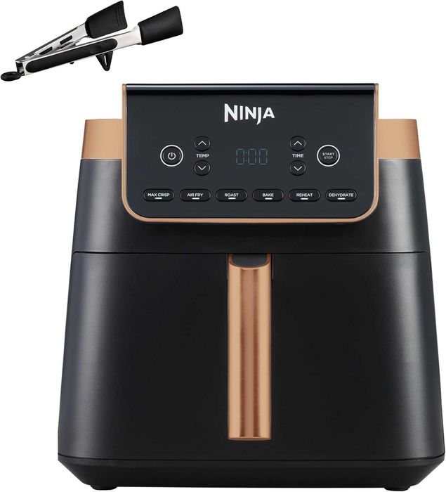 Нов Фритюрник с Горещ Въздух Еър Фраер Ninja AF180EU, 2000W, 6.2 л