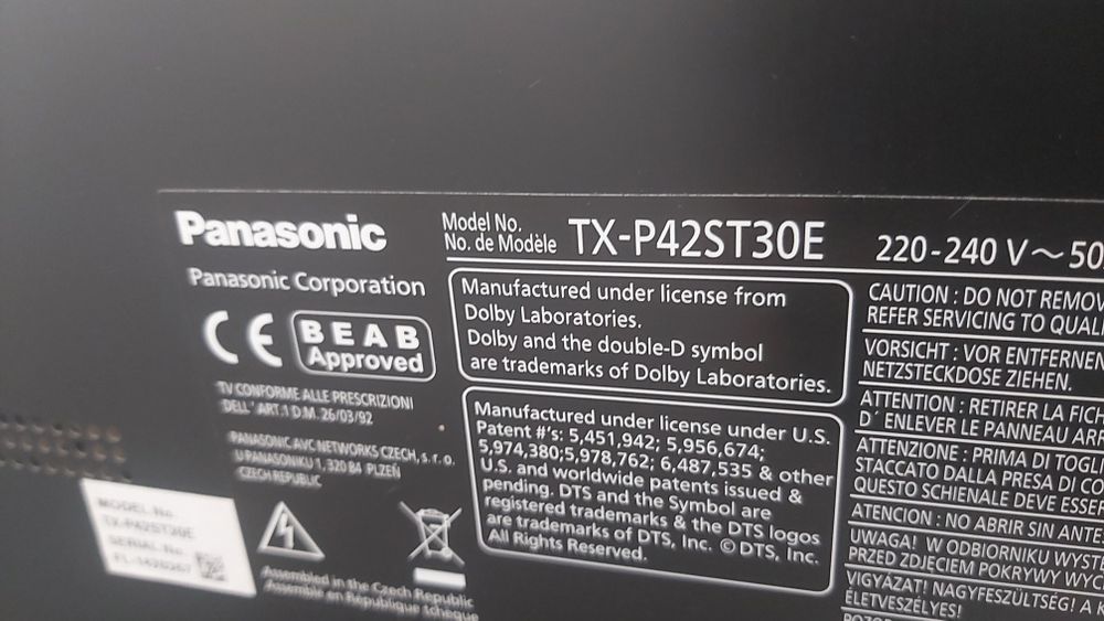 Televizor Panasonic Viera 3d