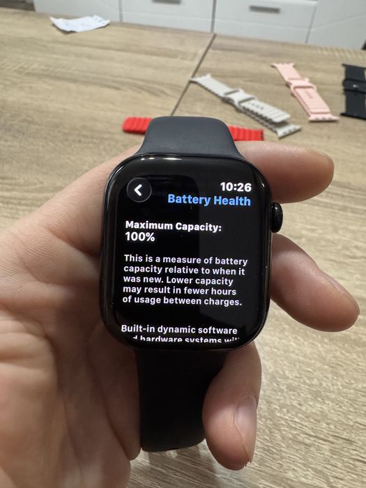 Apple watch series 10 - 100% Battery + 12 каишки
