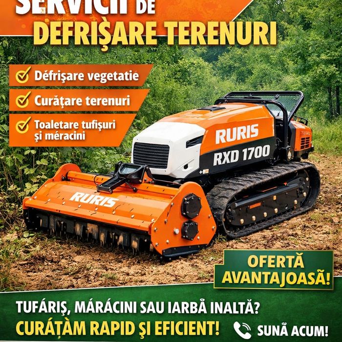Servicii sapat santuri cu trencher 60 cm adancime cabluri apa gaz irig