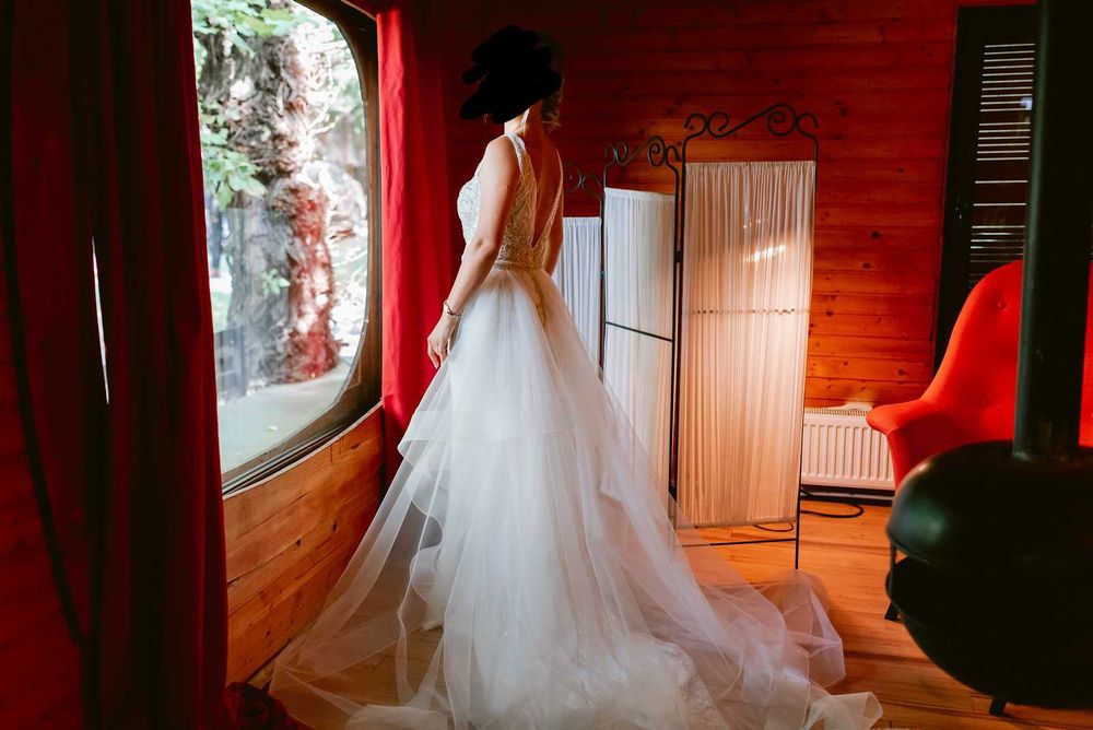 Rochie mireasa EVA LENDEL AELIN masura 38