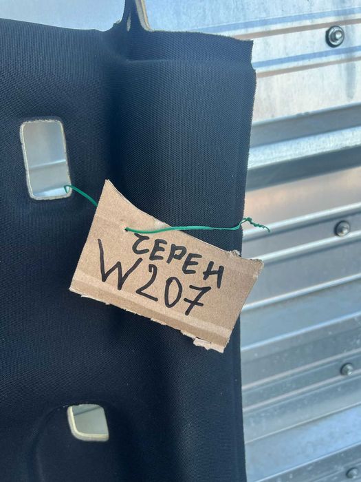 Черен AMG таван Mercedes W207 C207 E Coupe комплект сенници колонки