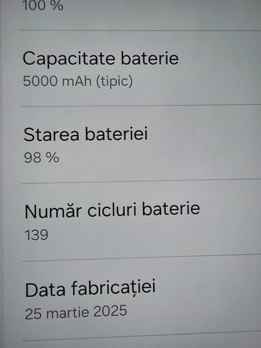 Samsung A16 liber rețea impecabil