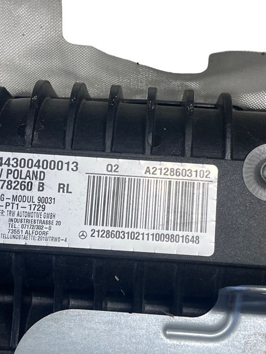 Airbag Pasager Mercedes-Benz E-Class W212 2009 -> A2128603102
