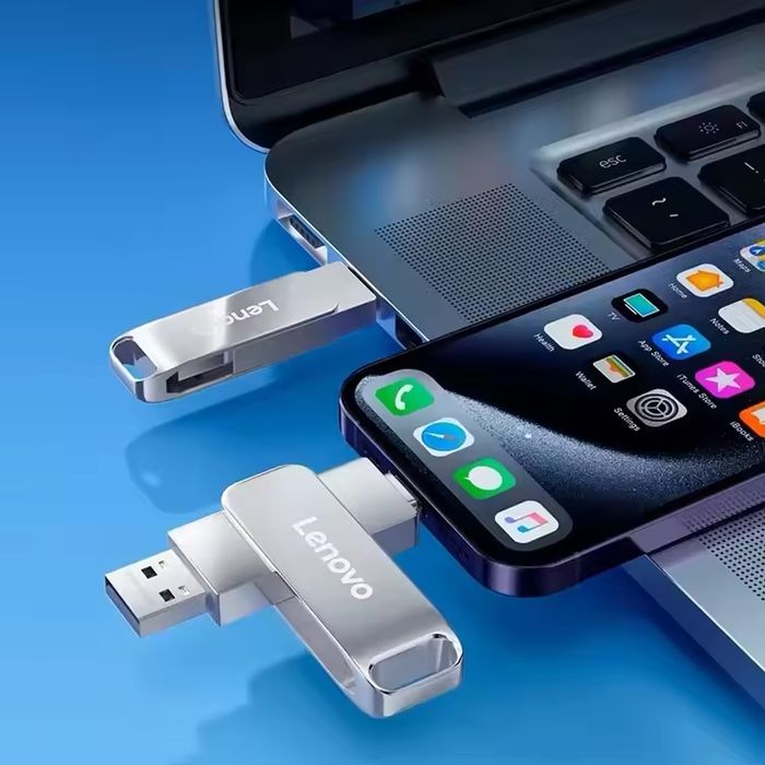 USB Флаш памет LENOVO 4TB за телевизор, телефон, компютър