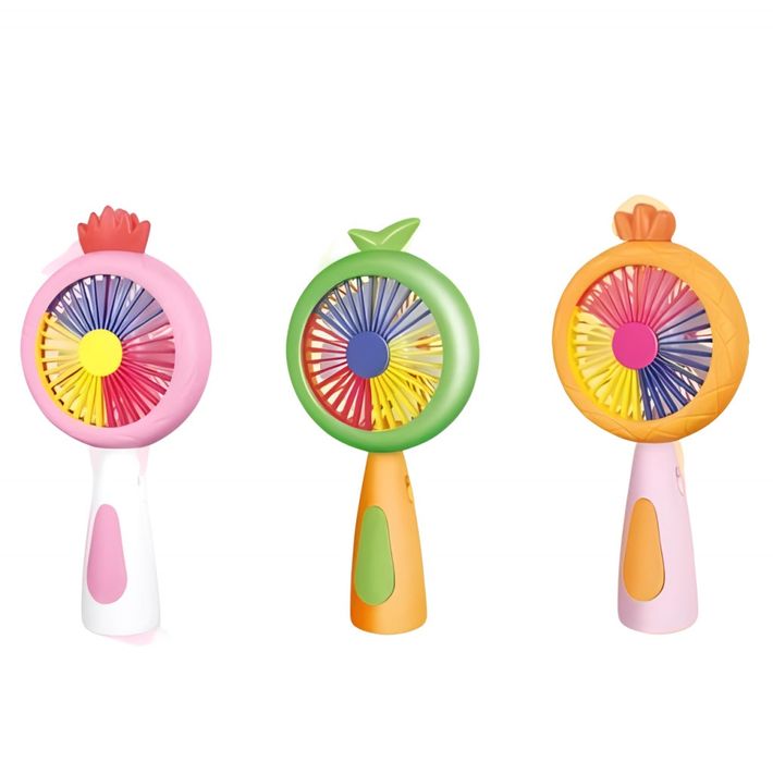 Мини вентилатор с плодова тематика – Компактен, цветен и освежаващ