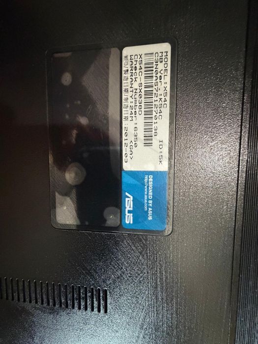 Vand Leptop Asus