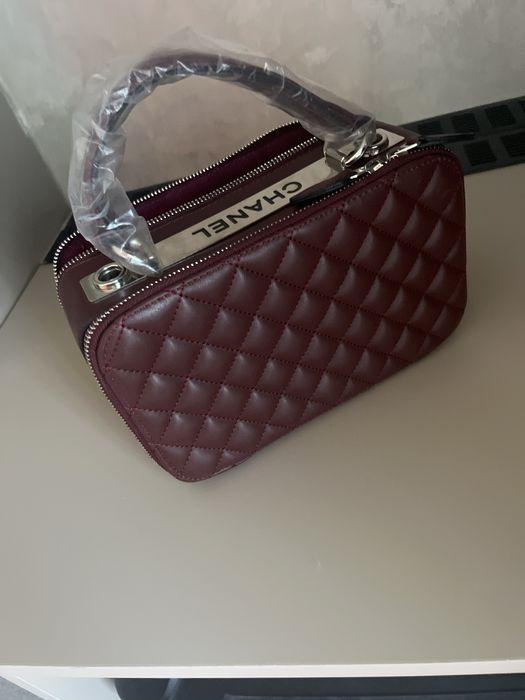 Дамска чанта бургунди