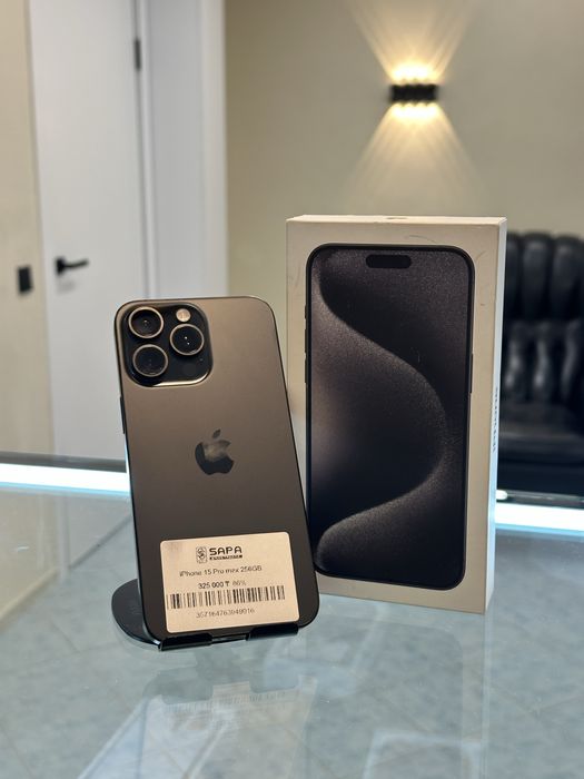 айфон 15 про макс черный идеал