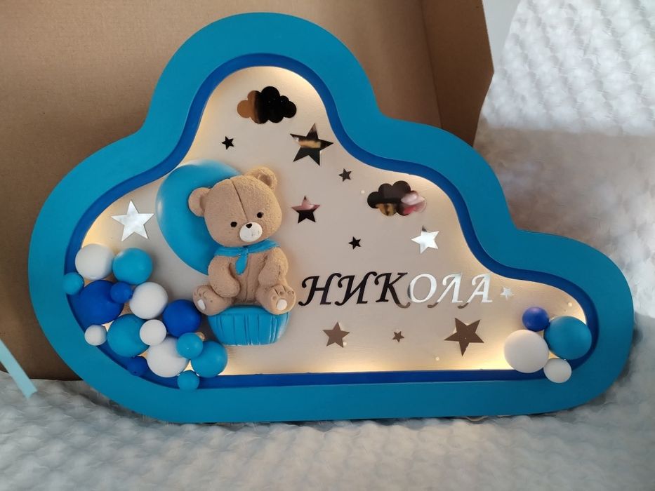 3D нощни лампи за деца