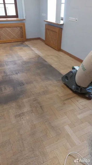 Шлифовка полов и паркета с гарантией качества| Замена деревянных полов
