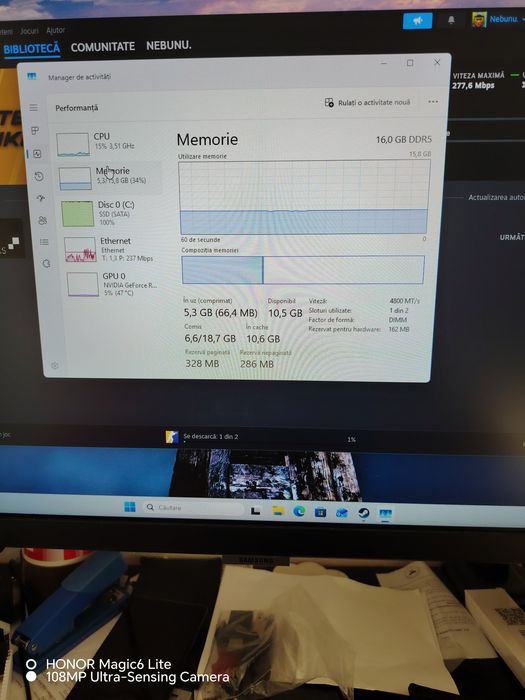 Pc gaming montat nou cu garantie