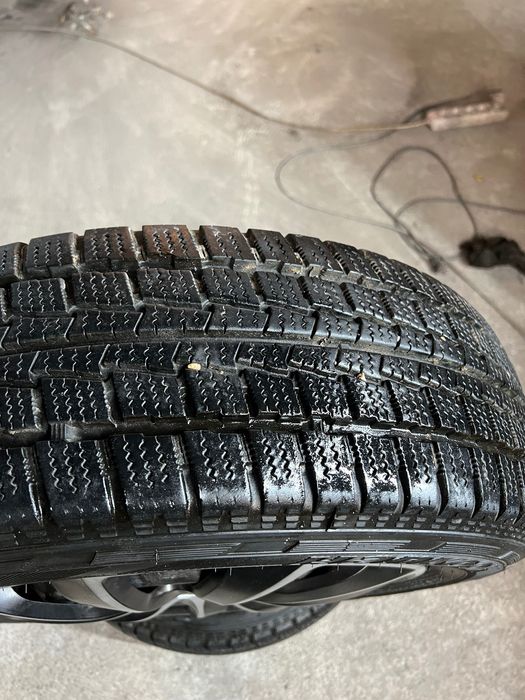 4 jante cu anvelope  iarna-205/65/16  C  Mercedes