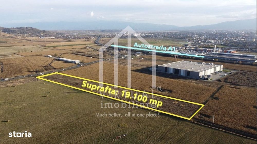Teren intravilan, 19.100 mp,pretabil investitie -zona Calea Surii Mari