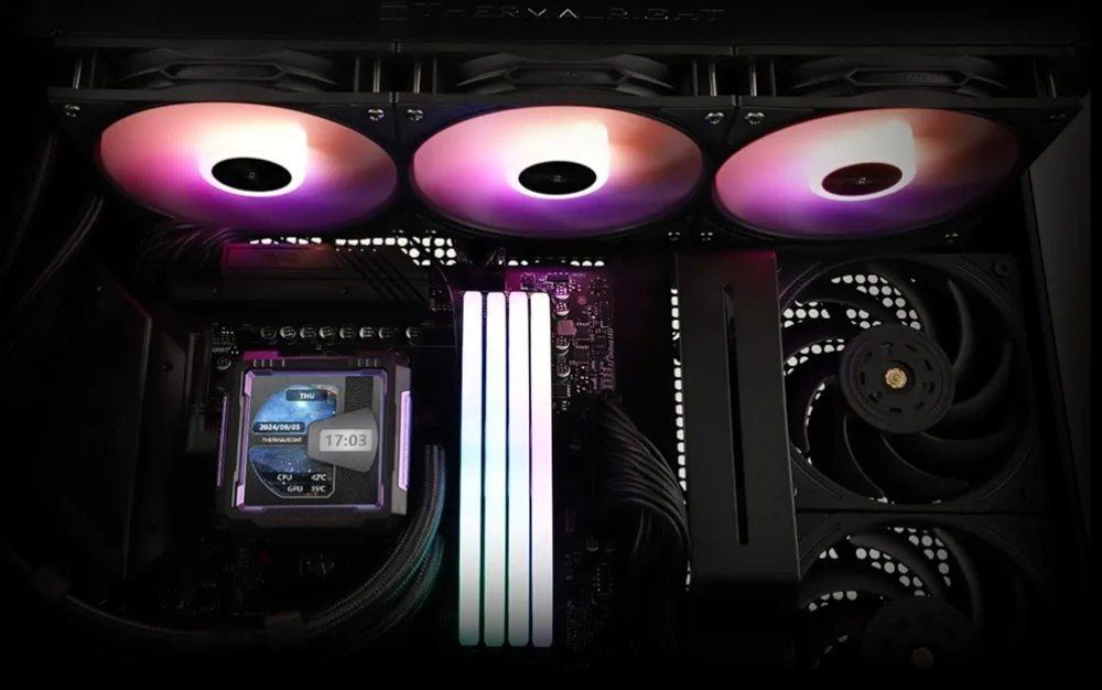 NEW Cooler THERMALRIGHT 360 Display  Optom