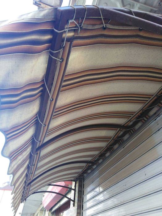 Тента несгъваема