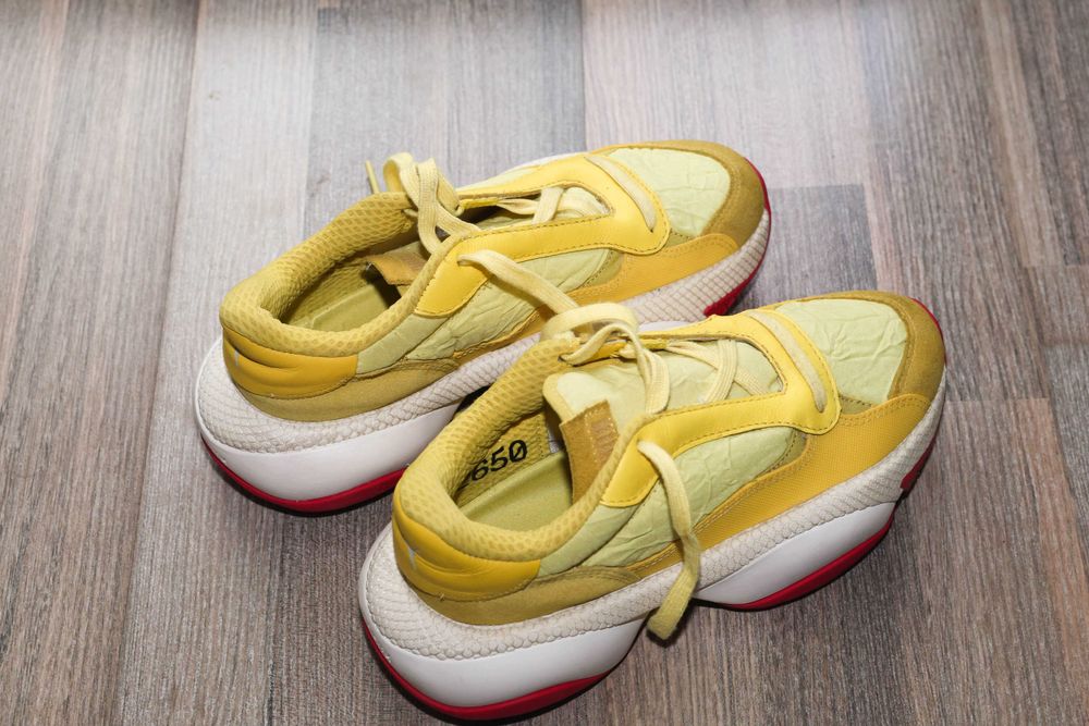 Oferta! Puma, Pantofi sport cu talpa masiva Alteration PN-1, Galben