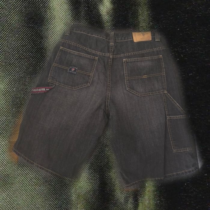U. S. Polo Assn. Carpenter Jorts Черни Къси Дънкови Панталони