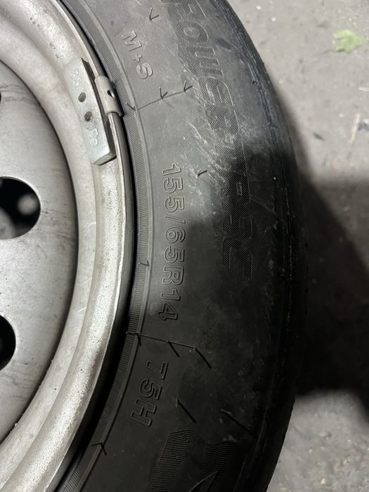 Продам штампы с шинами 155/65/14