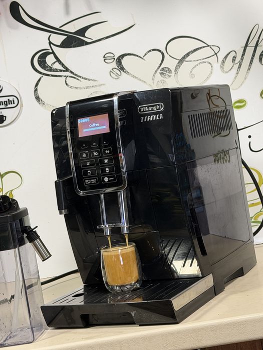 Кафемашина кафе автомат delonghi dinamica с гаранция