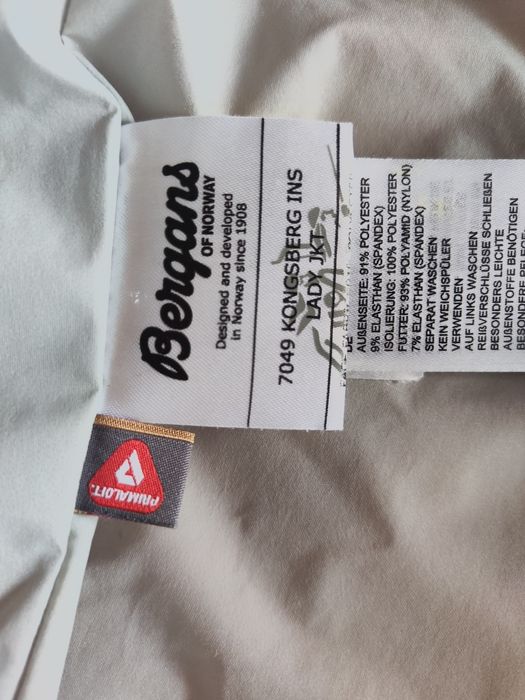Зимно яке Bergans Konigsberg ins lady JKT, L, женско, оранжево