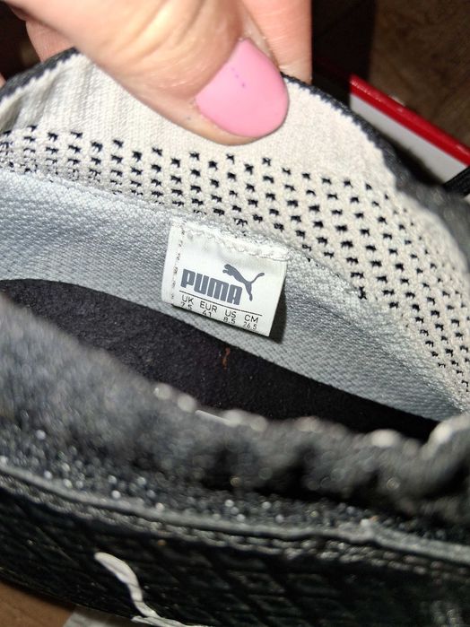 н.40 1/2;41 Puma One 17.1 Mx Black/White/Silver SG футболни обувки