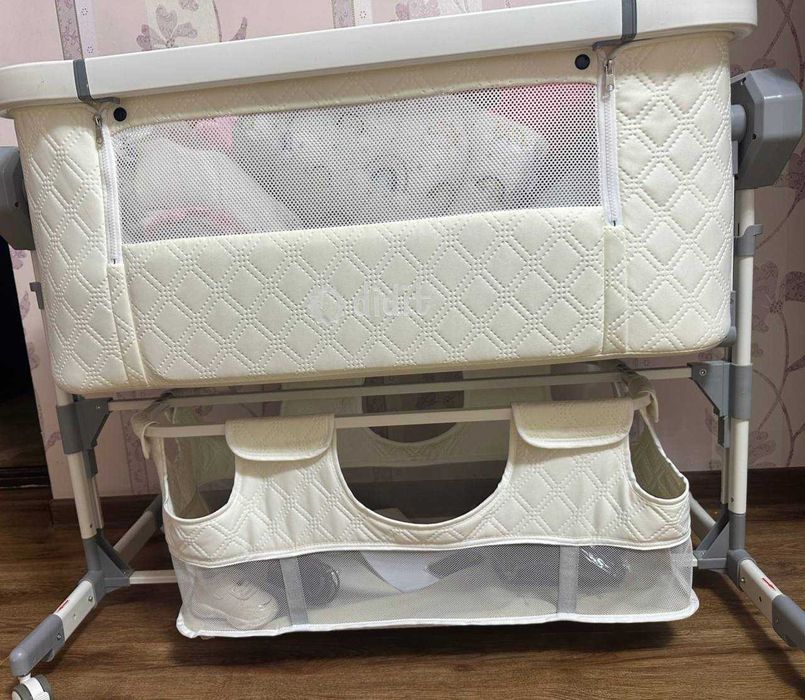 Детская кровать + матрасник подушка б/у