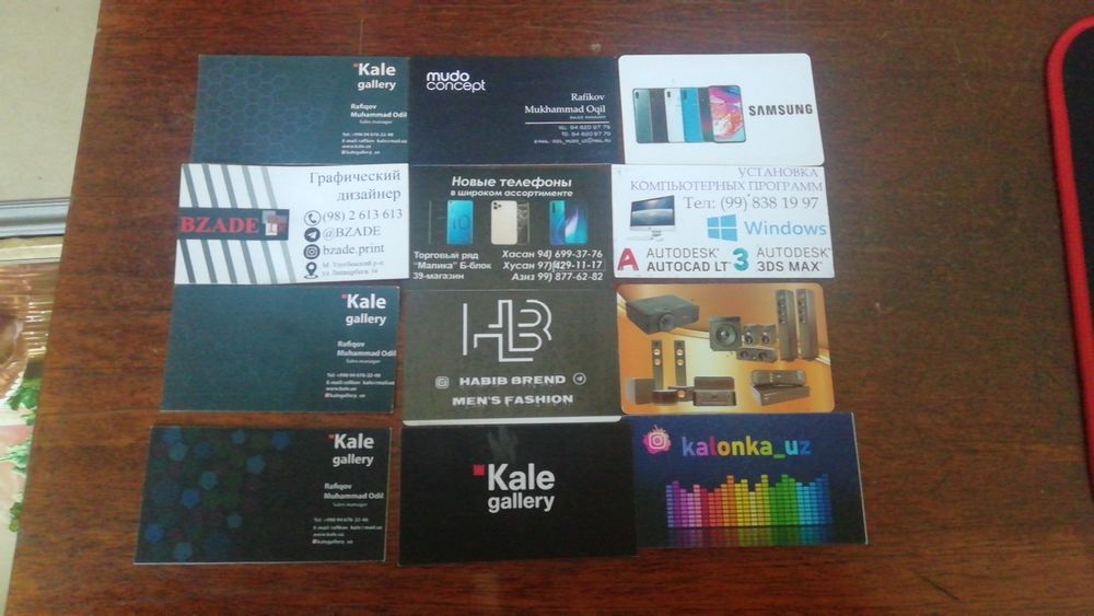 vizitka, flayer banner orakal setka ustanovka