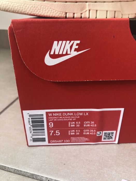 Nike Dunk low ‘Banana’