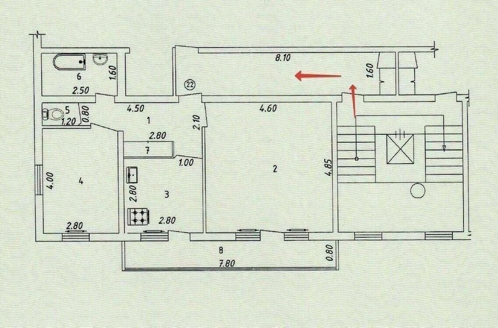 2-Комн. 60м². Аренда. Ижара. Ттз-2.