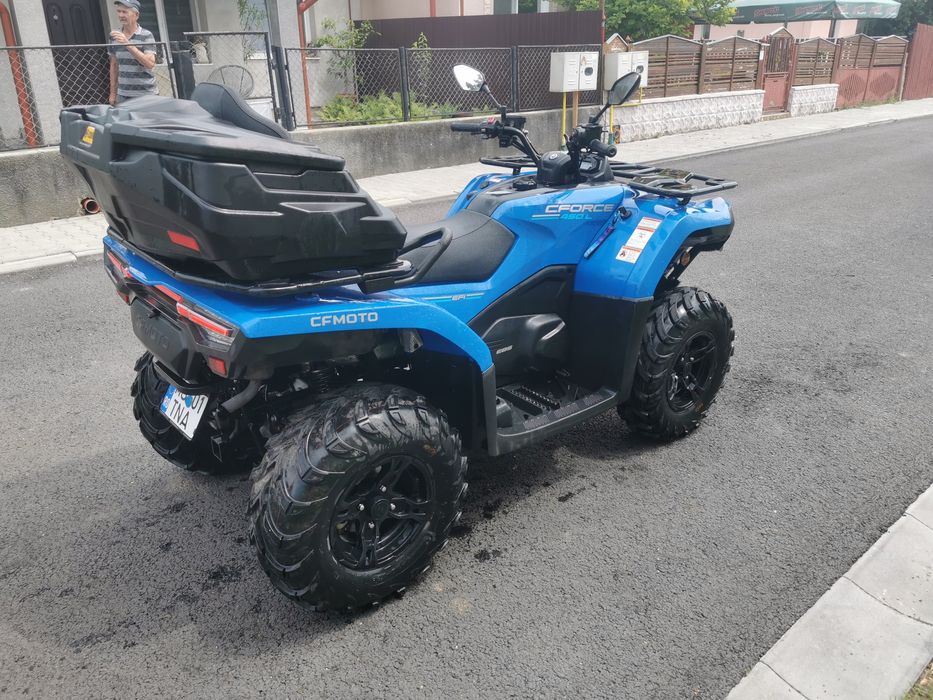Cf moto 450L în garantie