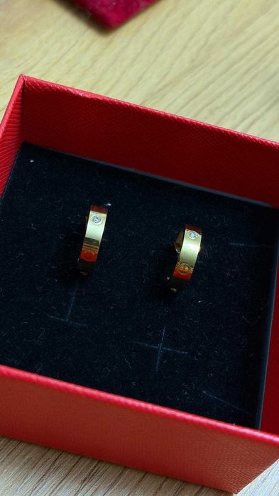 Cercei Cartier Gold