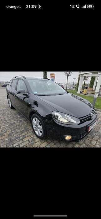 Vw golf 6 an 2013 mot 1,4 benzină, automat