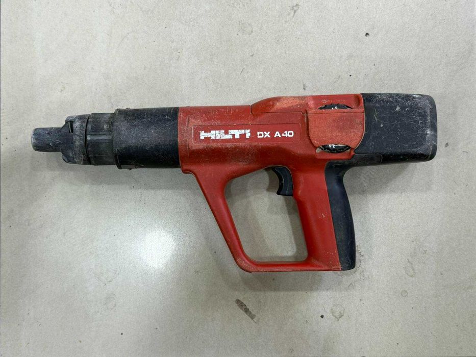 Hilti DX A40 – пиронен пистолет за бетон и стомана