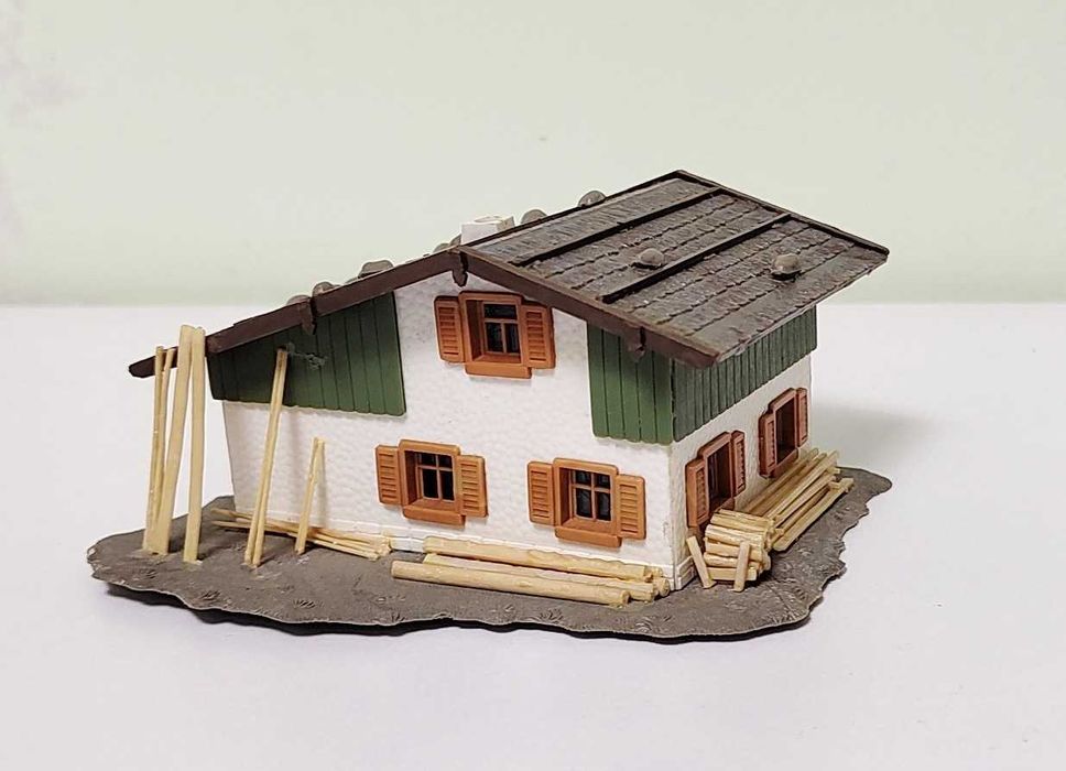 lot machete casute diorama H0 1:87 CFR