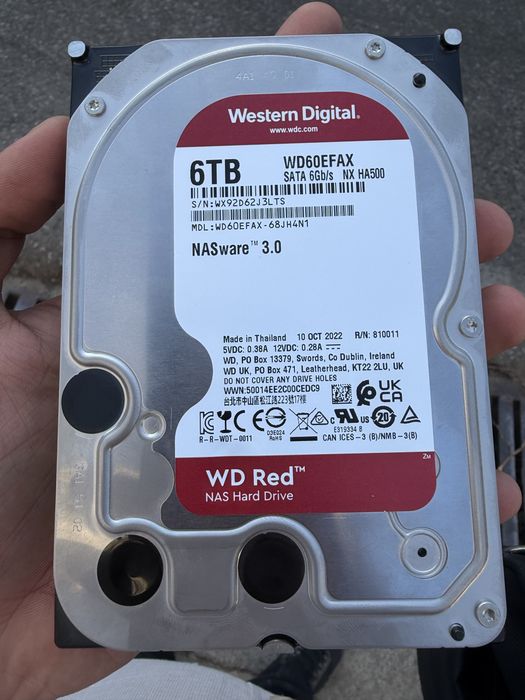 Жесткий диск 6 TB