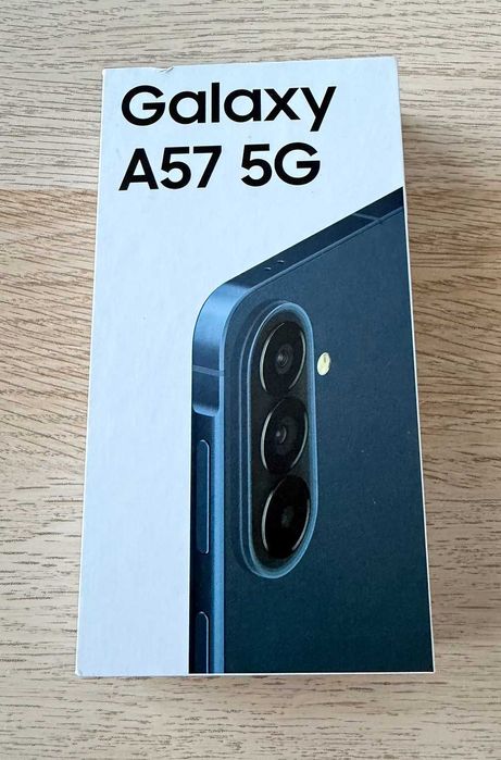 Telefon mobil Samsung Galaxy A57 (Dual SIM, 8GB RAM, 128GB, 5G, Awesome Navy) NOU, Sigilat!