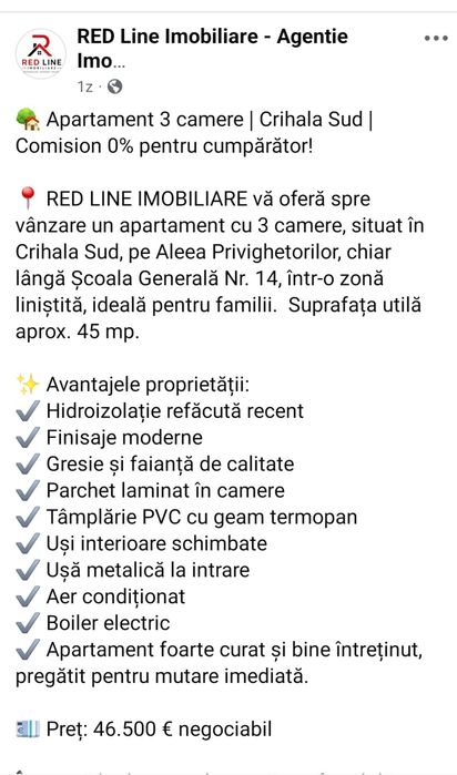 Vand apartament, 3 camere