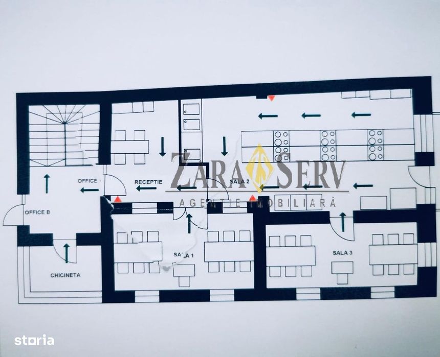 Birou Ultracentral Ploiești | 94 mp | str. Ghe Goja /450 €