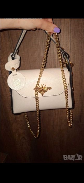 Дамска чанта Anna Luchini от естествена кожа