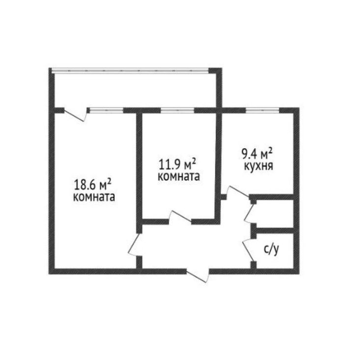 Продажа 2-комнатной квартиры
